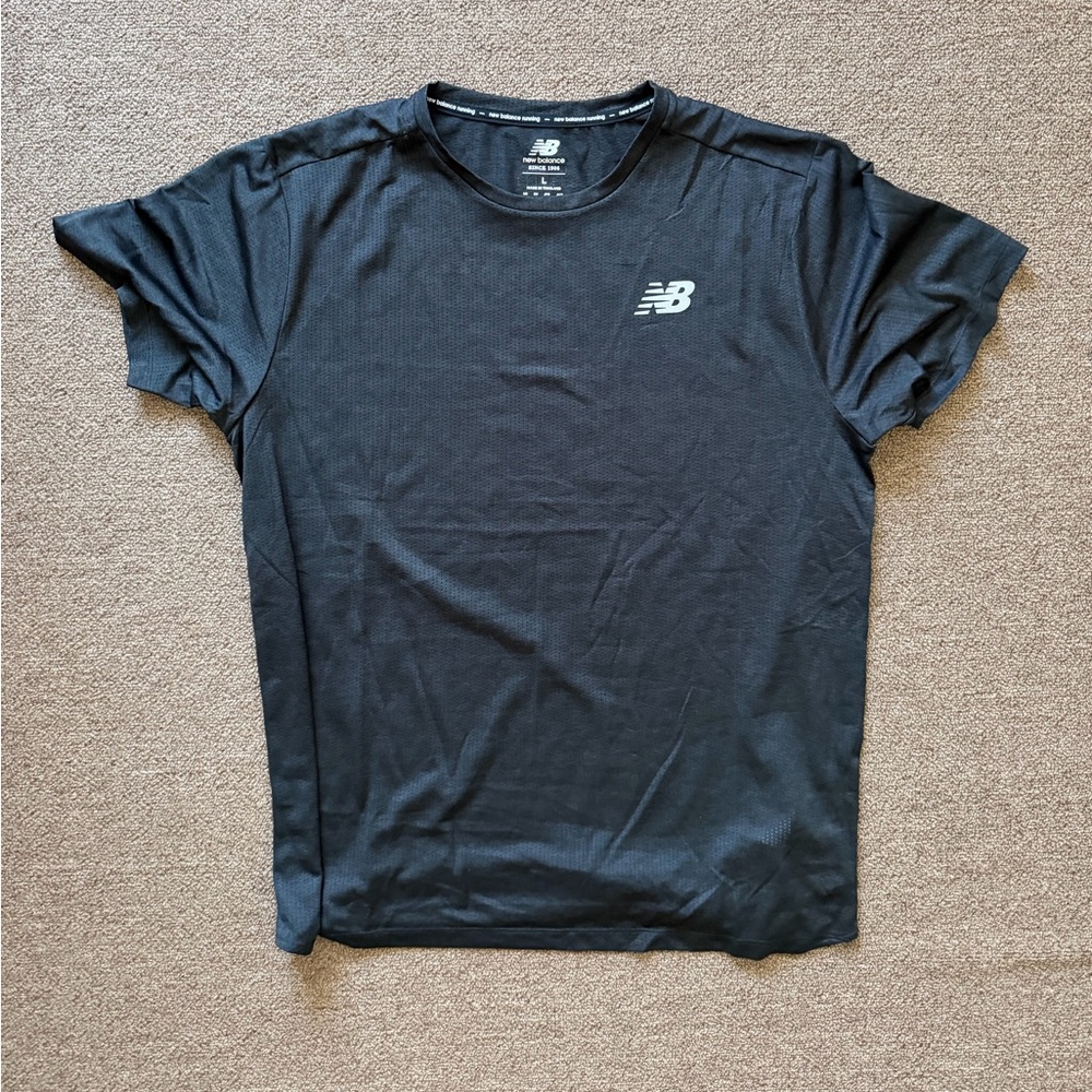 New Balance Charcoal Athletic Tee